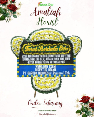 Papan Bunga Duka di Mangunreja